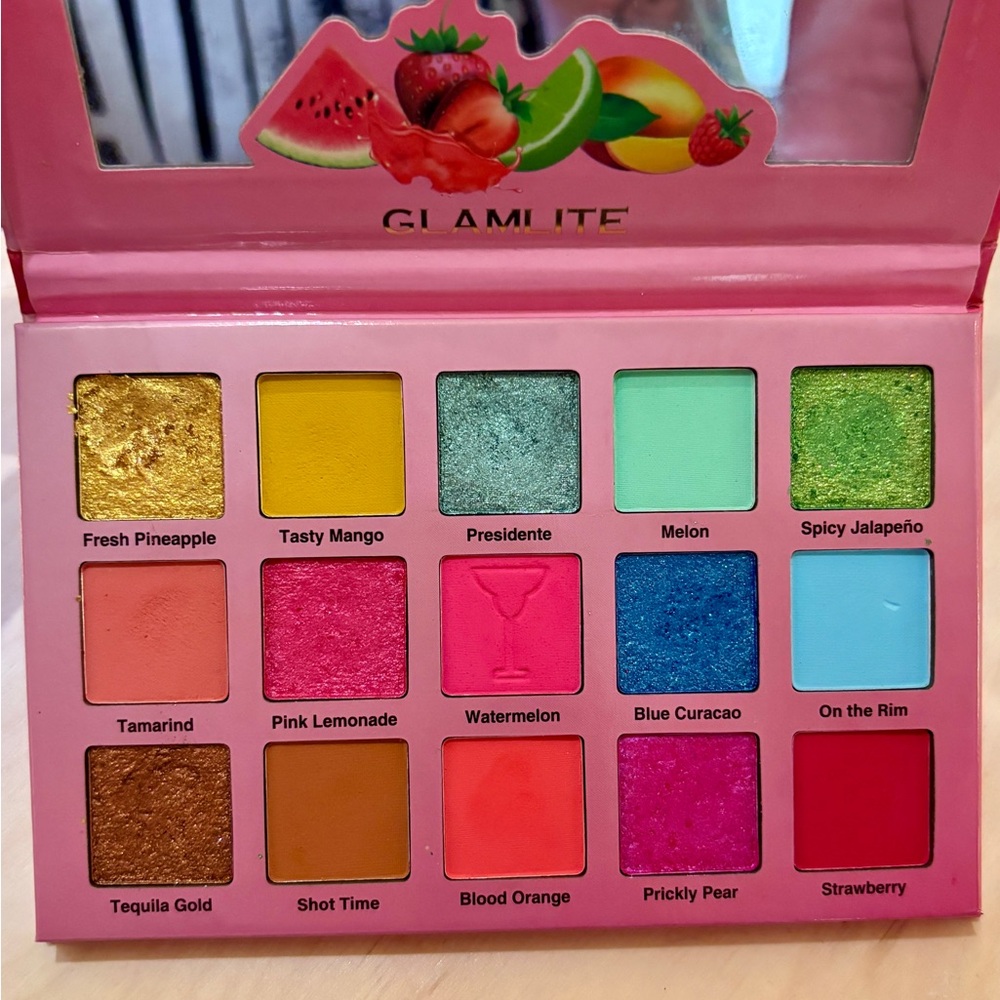 Glamlite Strawberry Margarita Eyeshadow Palette